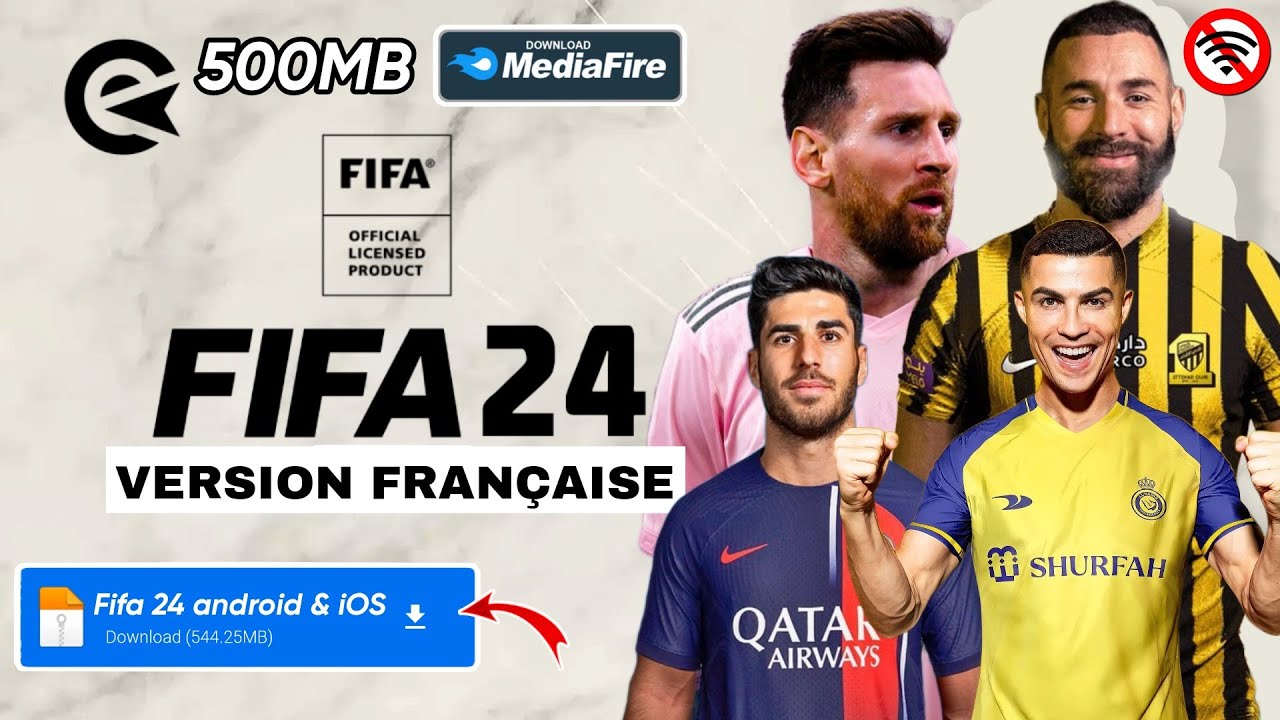 Télécharger fifa 2024 ppsspp iso(fifa 24 ppsspp)